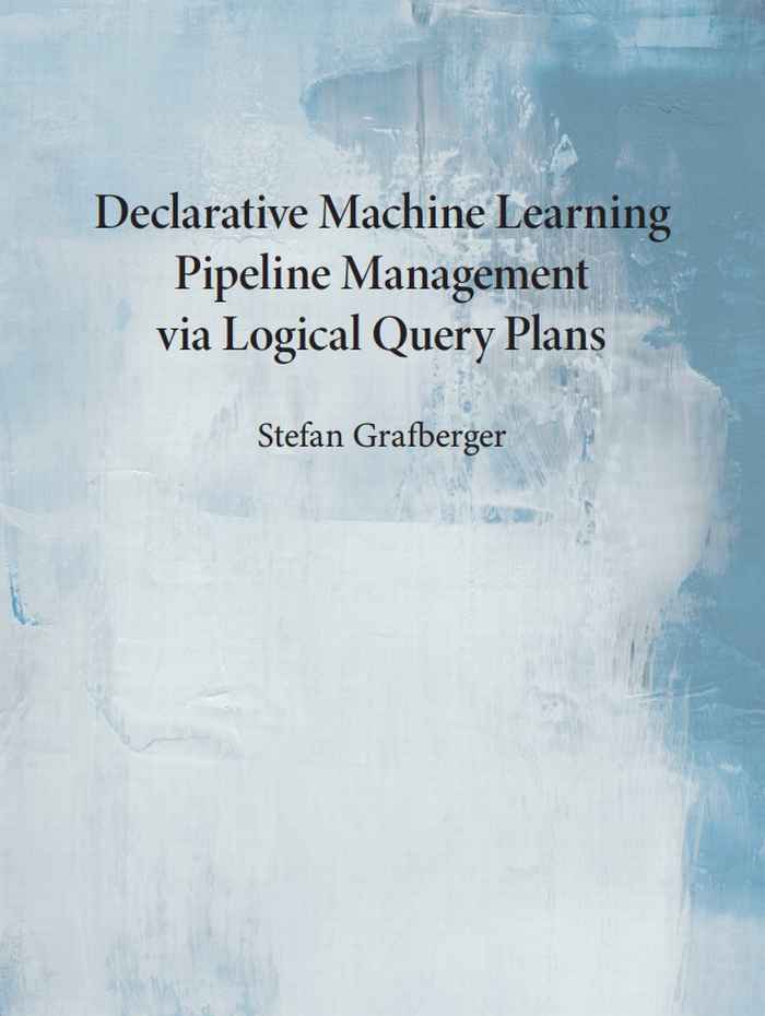 Thesis cover Stefan Grafberger