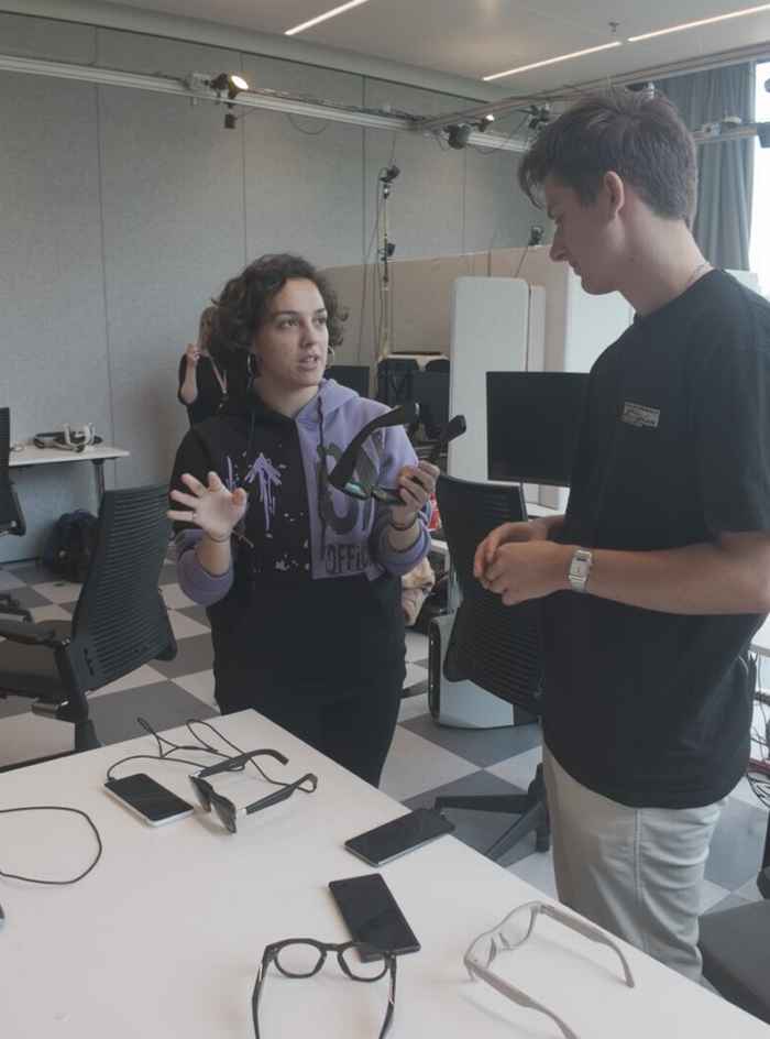 User Interaction Lab Photo: FNWI Communicatie