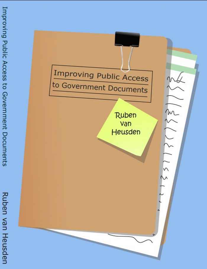 Thesis cover Ruben van Heusden